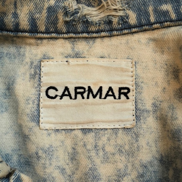Carmar Acid Wash Denim Jacket (OS) - Picture 3 of 3